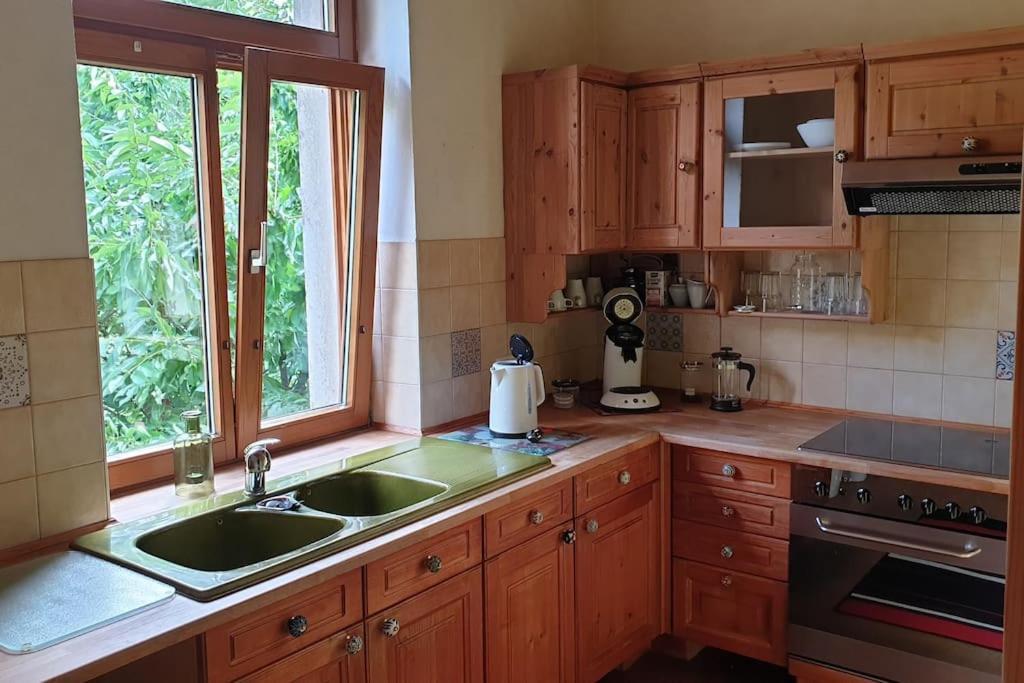 Idyllische Ferienwohnung In Zentrumsnaehe Dresden Luaran gambar